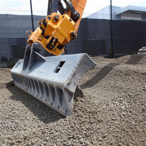 forklift attachment for mini excavator|mini excavator grading blade attachment.